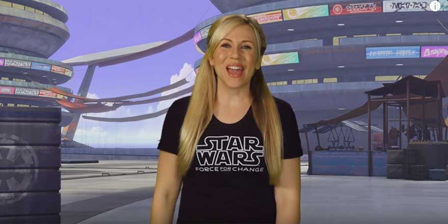 Ashley Eckstein: 'Star Wars: Force for Change' Kid Power Mission