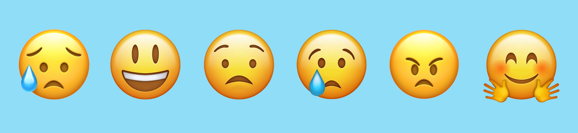 emojis: a range of emotions